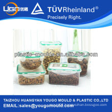 2013 thin wall food container mould supplier and New household plastic injection tool box mould